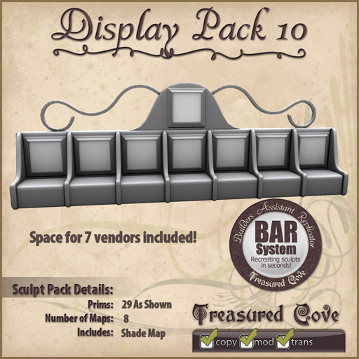 -TC- Display Pack 10 Clearance Priced