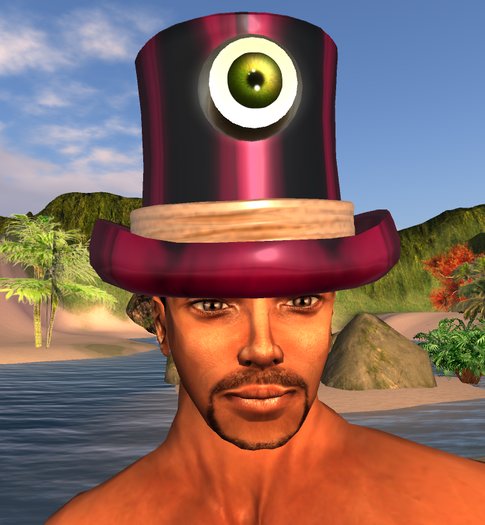 top hat - eye follower