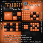 [FLR231] 8 Orange Latex and Black Latex Cushion Textures Orange Latex Textures Orange Vinyl Textures by E&D ENGINEERING