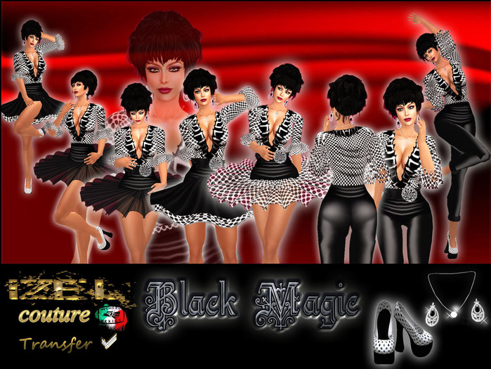 IzelCouture Black Magic