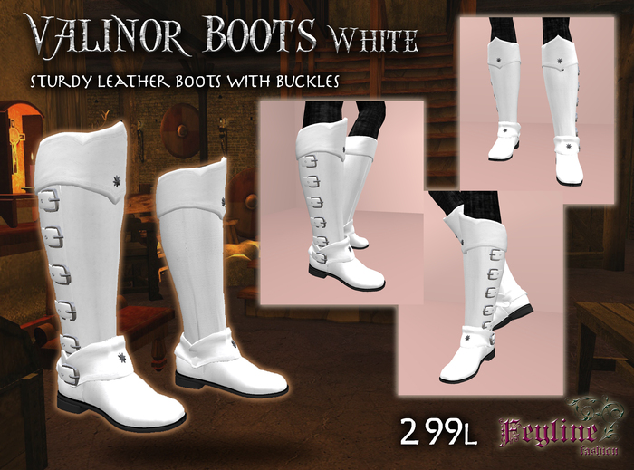 *FF* Valinor Boots White