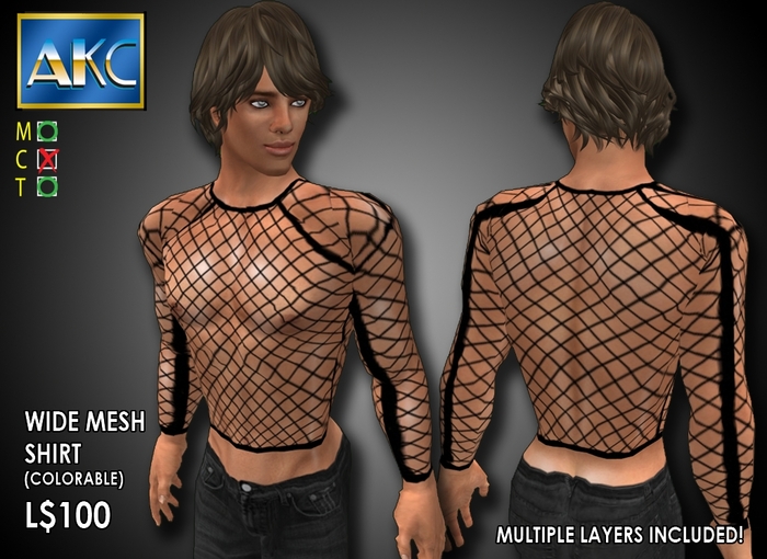 AKC Wide Mesh Long Sleeve Shirt Bag