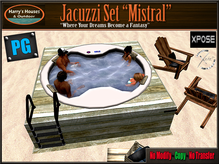 Jacuzzi Mistral (PG) Hot Tub set