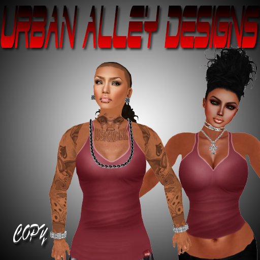 .:UAD:. Female Red Tank Tops (Boxed) 