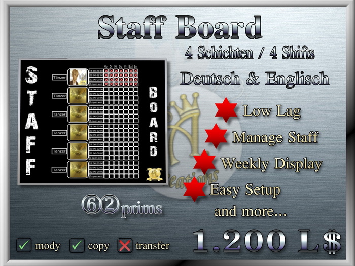 Staff Board 4S V4.0