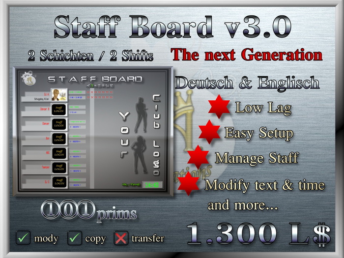 Staff Board 2S V4.0