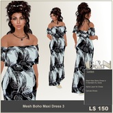 G&N Quality Design Mesh BoHo Maxi Dress 3