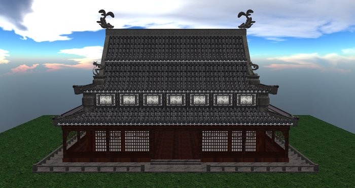 Asian Building - Rez Box