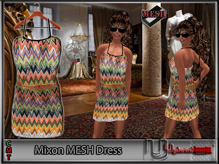 Upload[_]:: - Mixon MESH Dress