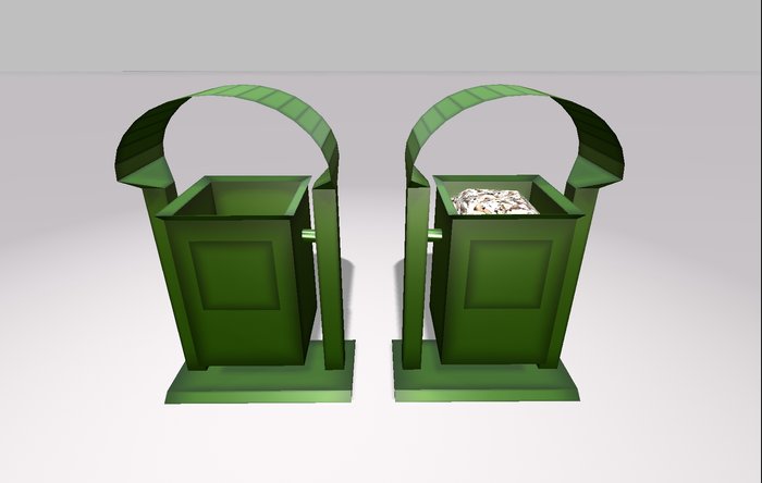 0.5-1 prim full perm "Streetside Trash" mesh + sculpt map, any texture