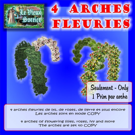 Arches de fleurs 