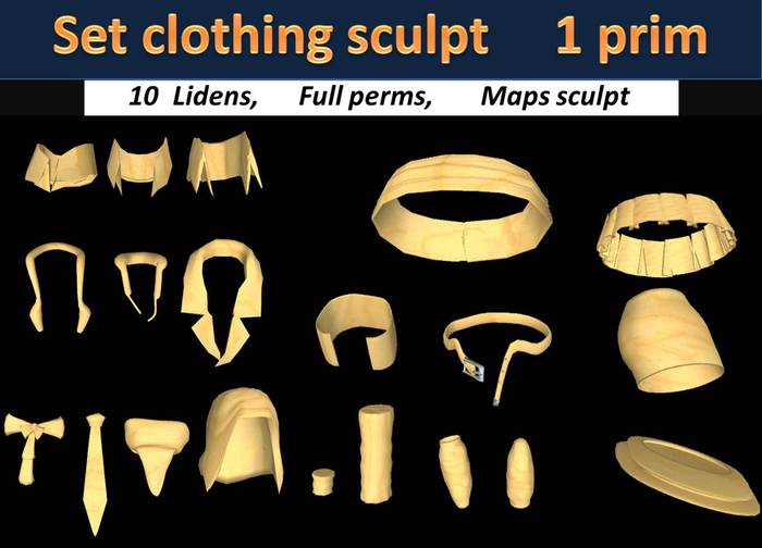 set sculpt clothing 