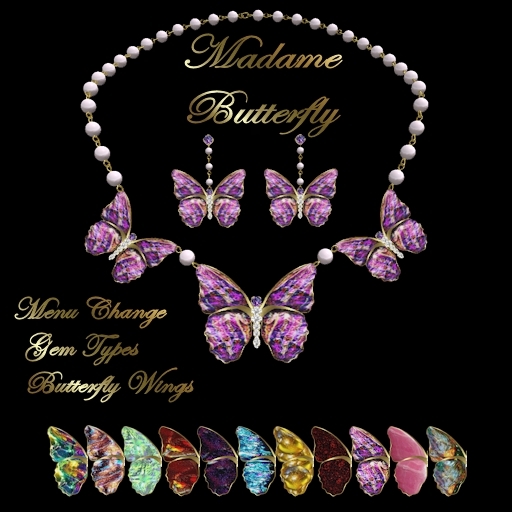 Ashira's Madame Butterfly Necklace