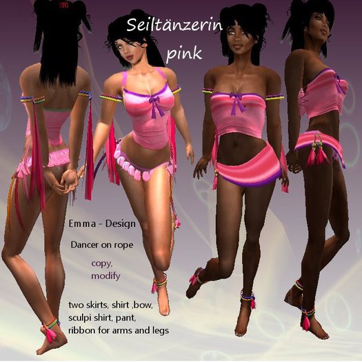  Seiltaenzerin pink