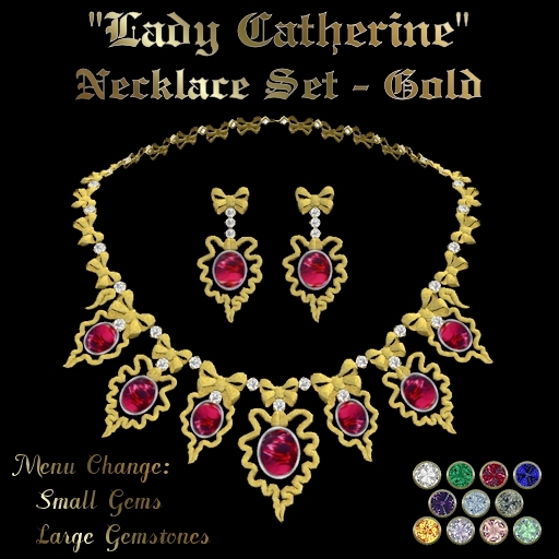 Ashira's "Lady Catherine" Necklace - Gold