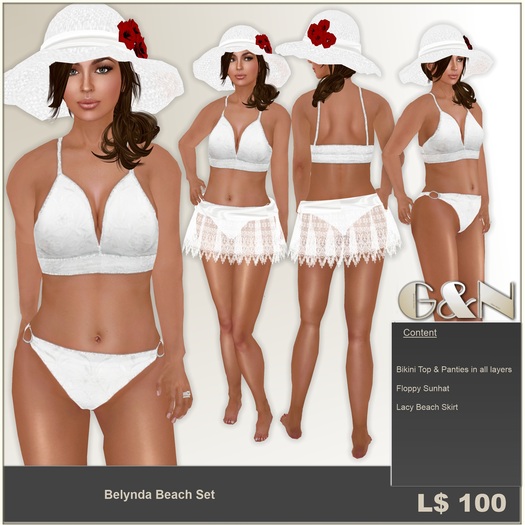 G&N Quality Design Belynda beach Set [Copy Version]