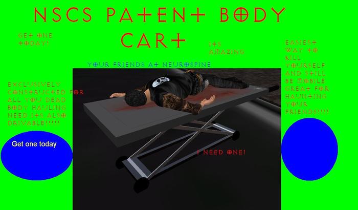 Drivably Body Cart [BOXED]