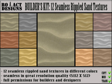 ..::RO!ACT::..DESIGNS 12 Seamless Rippled Sand Textures