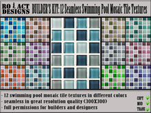 ..::RO!ACT::..DESIGNS 12 Swimming Pool Mosaic Tiles