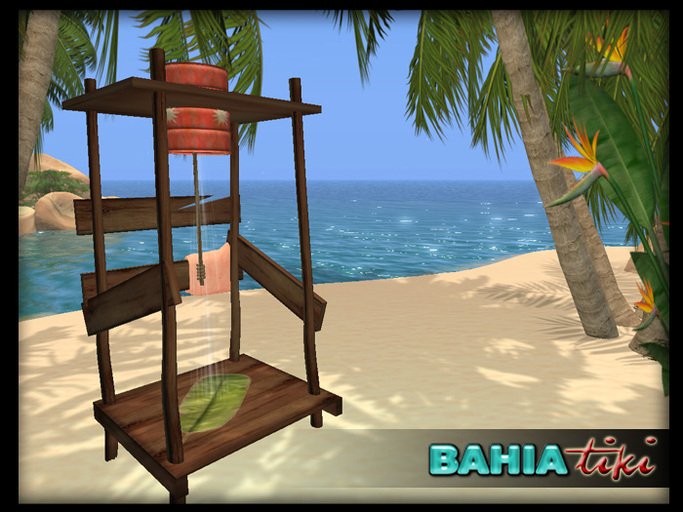 Bahia Tiki- Lost Beach Camp Shower