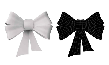 Second Life Marketplace - Full Perm Mesh Bow - 001 - Builder's Kit