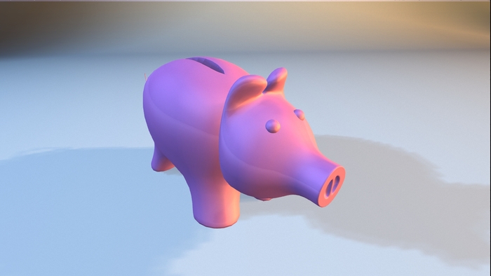 Mesh Piggy Bank