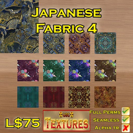 USC Textures - Japanese Fabric 4