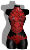 "Red Antoinette Lingerie" Lady Mor