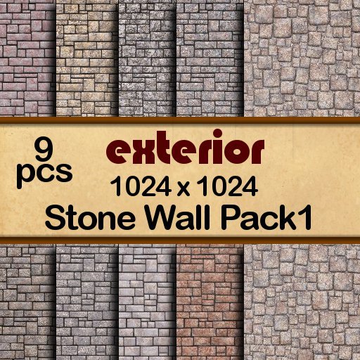 Stone Wall Textures pack1