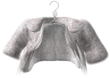 "White Clotilde Fur" Lady Mor