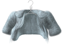 "Blue Clotilde Fur" Lady Mor