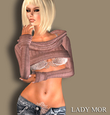 "Romantic Janisse Sweater" Lady Mor