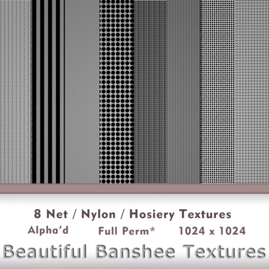*BBT*9 Nylon/Net Patterns