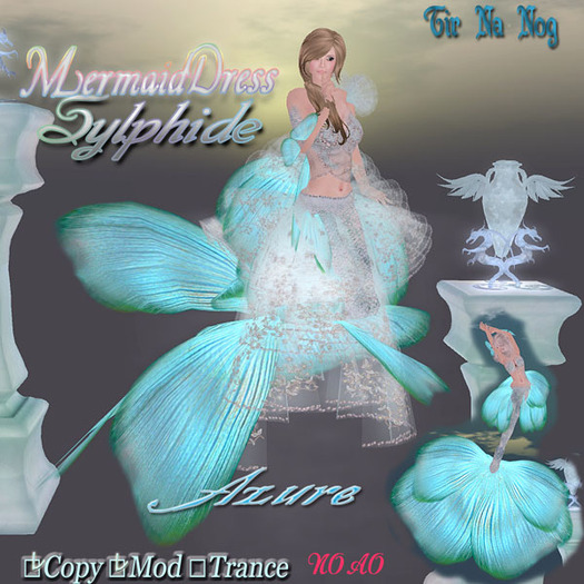 **TNN **Mermaid Dress -sylphide~Azure 