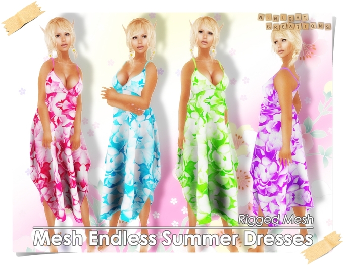 NN Mesh Endless Summer Dress [FAT PACK]