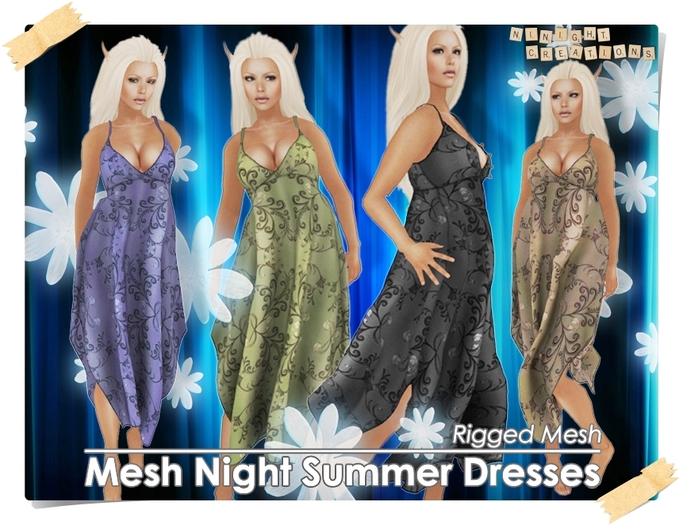 NN Mesh Night Summer Dress [FAT PACK]
