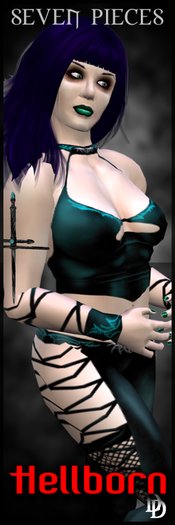 Dare Designs: Hellborn - teal