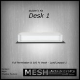 AC Mesh Desk 1 FP Builders Edition