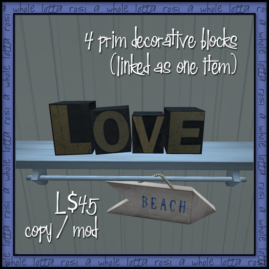 -RV- Love blocks