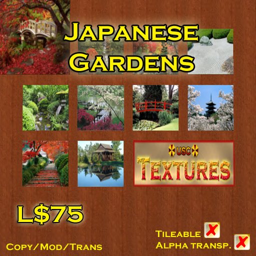 USC Textures - Japanese Gardens 