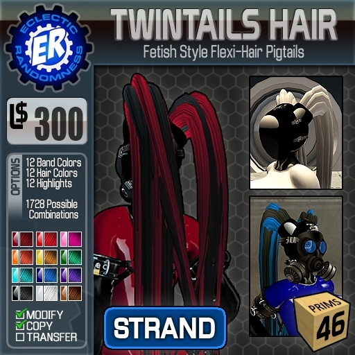 ER TwinTails Hair 'Strand'