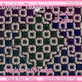 *CUPIDS* Textures 9 SEAMLESS QUILTED DESIGN