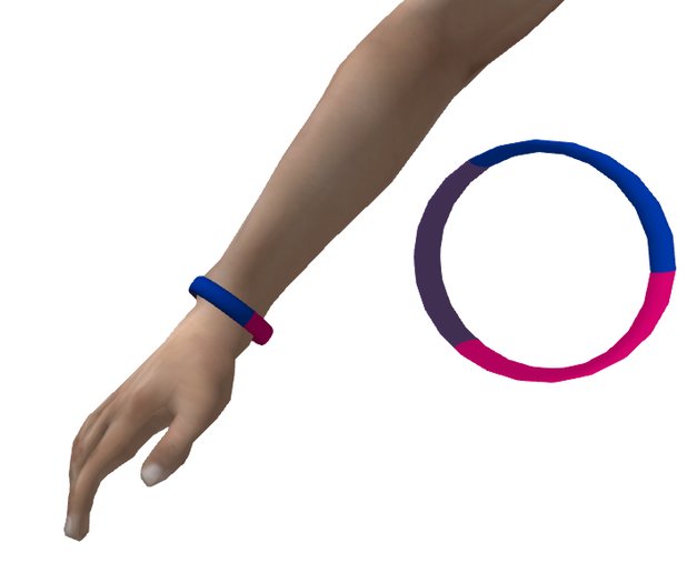 Bisexual Pride Bracelet