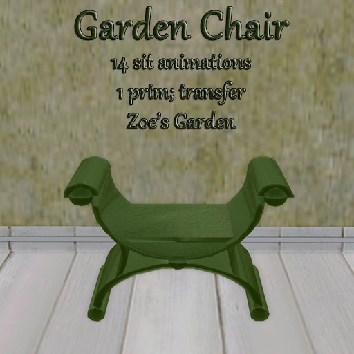 *ZG* Garden Chair - Green