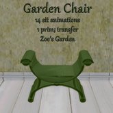 *ZG* Garden Chair - Green