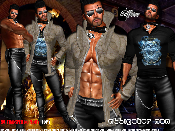 CAFFEINE WEAR ALLIGATOR MEN