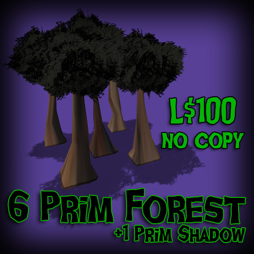 MG - 6 Prim Halloween Forest - No Copy Version