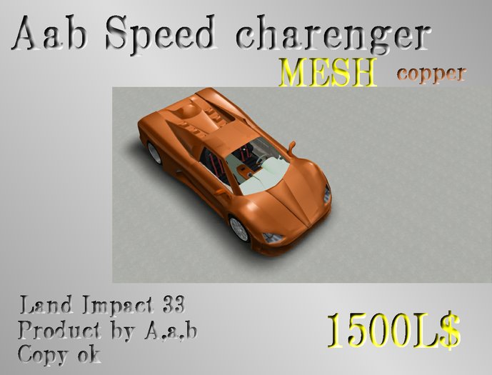 A,a,b Speedcharenger copper