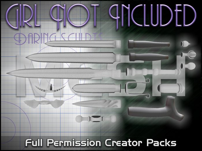 Girl Not Included: SM knife set - 17pc