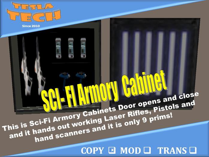 Tesla Tech --- Armory Cabinet